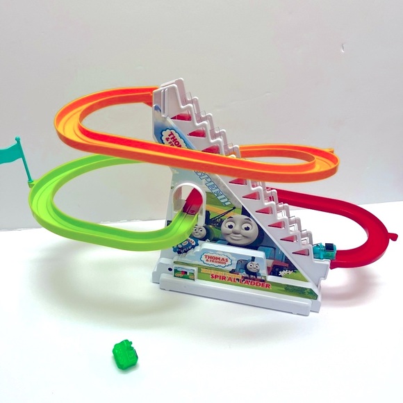 Thomas & Friends Other - Thomas & friends 🚂 track train climbing stairs set LED lights music
